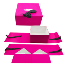 Rigid Cardboard Paper Folding Gift Box